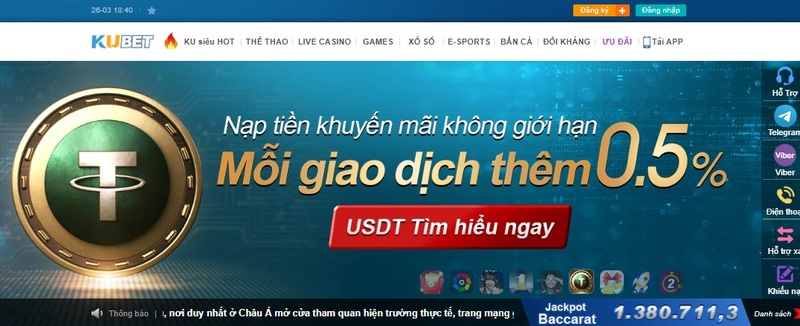 Nạp tiền Kubet11 bằng 6 phương thức dễ dàng và thuận tiện